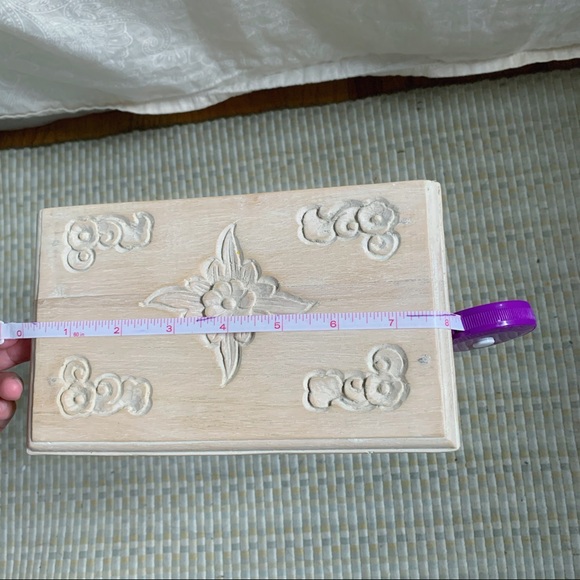 Handcrafted Wooden Jewelry Box Organizer - Picture 12 of 13